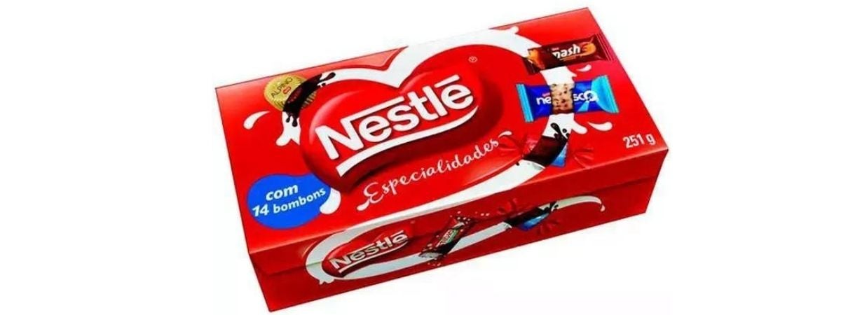 Caixa de Chocolates Nestlé Especialidades