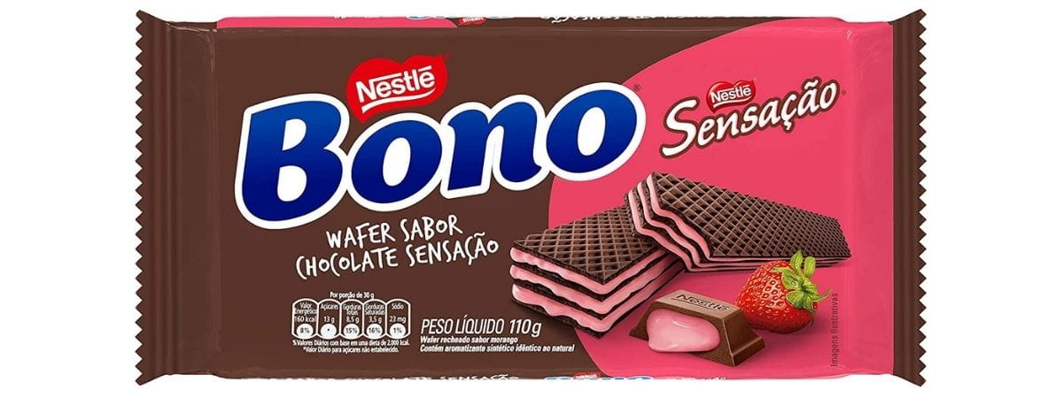 Bono Wafer Chocolate Sensação
