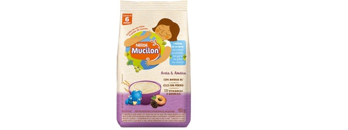 Cereal Infantil Mucilon® Aveia e Ameixa