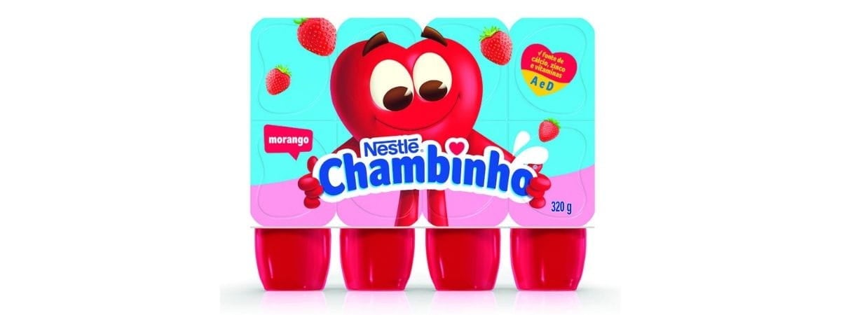 Chambinho Morango 320g