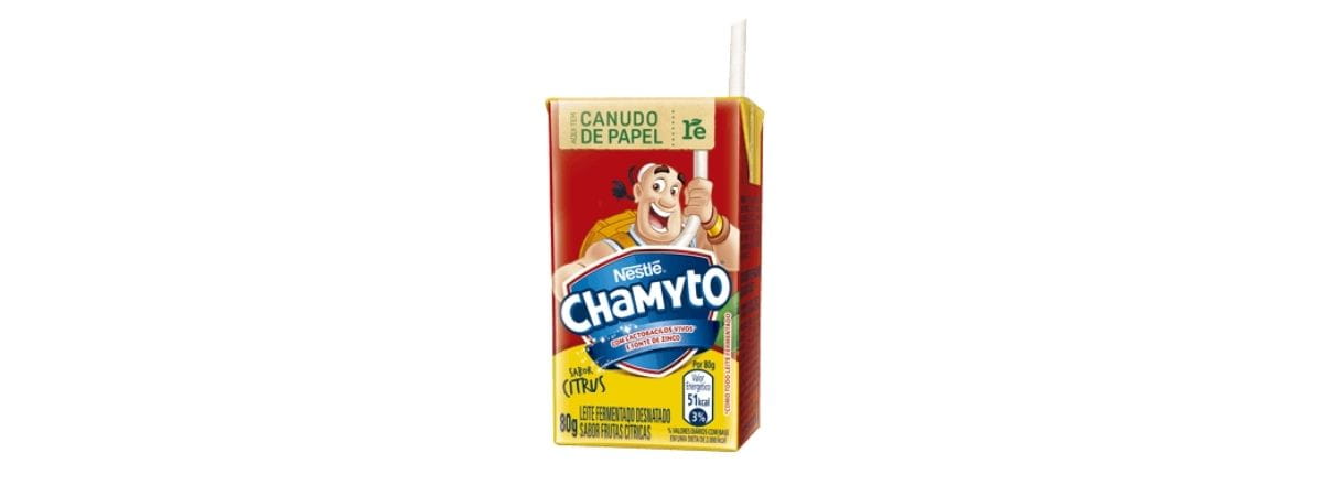 CHAMYTO Leite Fermentado Citrus Caixinha 80g