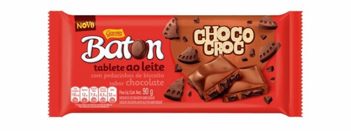 Chocolate Baton Tab Choco Croc 90g