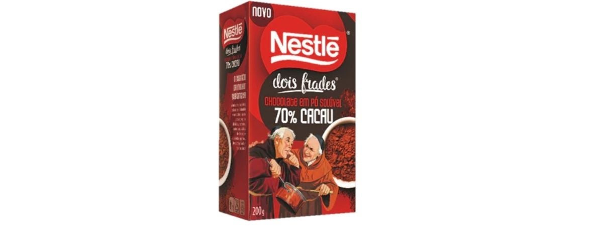 Chocolate em Pó 70% NESTLÉ® DOIS FRADES®