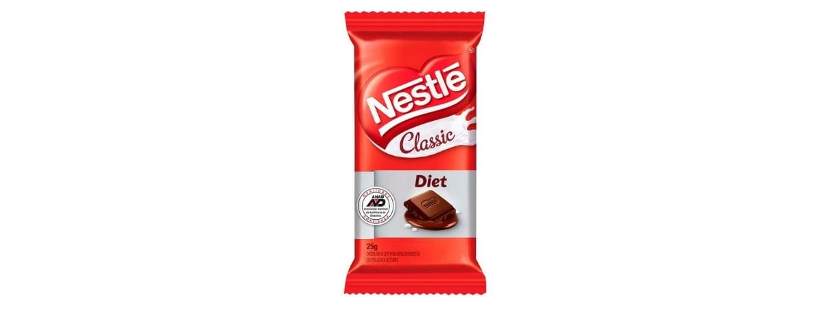 Chocolate Nestlé Classic diet 25g