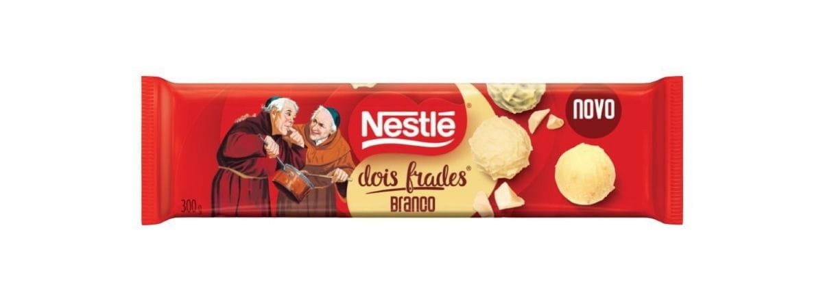 Cobertura de Chocolate Branco Nestlé® Dois Frades® (300 g)