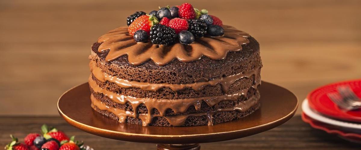 Receitas com ganache: ganache de cacau