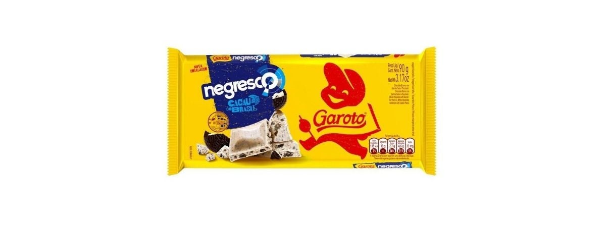 Garoto Tab Choc Branco Bisc 90g