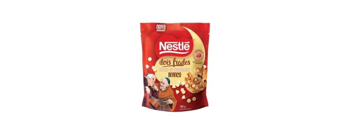 Gotas de Chocolate Branco Nestlé® Dois Frades®