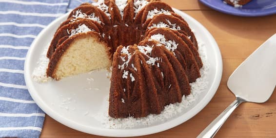 Receitas com iogurte: Bolo de Iogurte e Coco