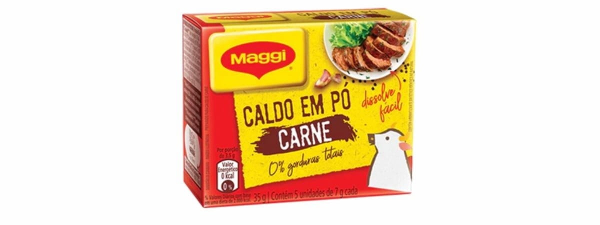 Caldo de Carne em Pó Maggi