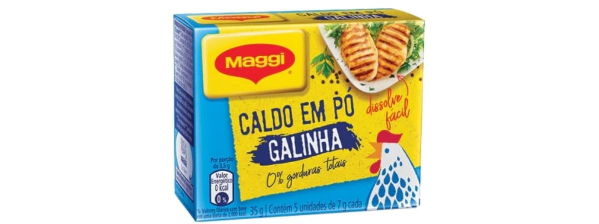 Caldo de Galinha em Pó Maggi