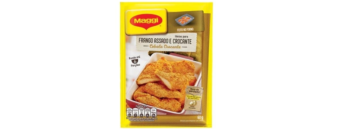 Maggi Ideias Para Frango Assado e Cebola Crocante