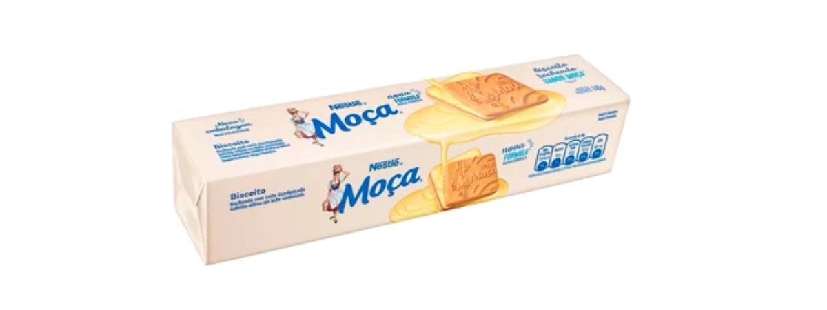 Biscoito MOÇA Recheado 140g