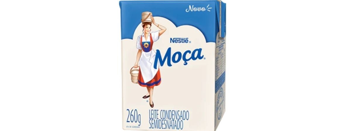 Moça Leite Condensado Semidesnatado