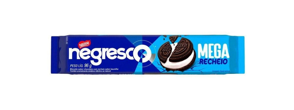 Negresco Biscoito Recheado Mega Recheio