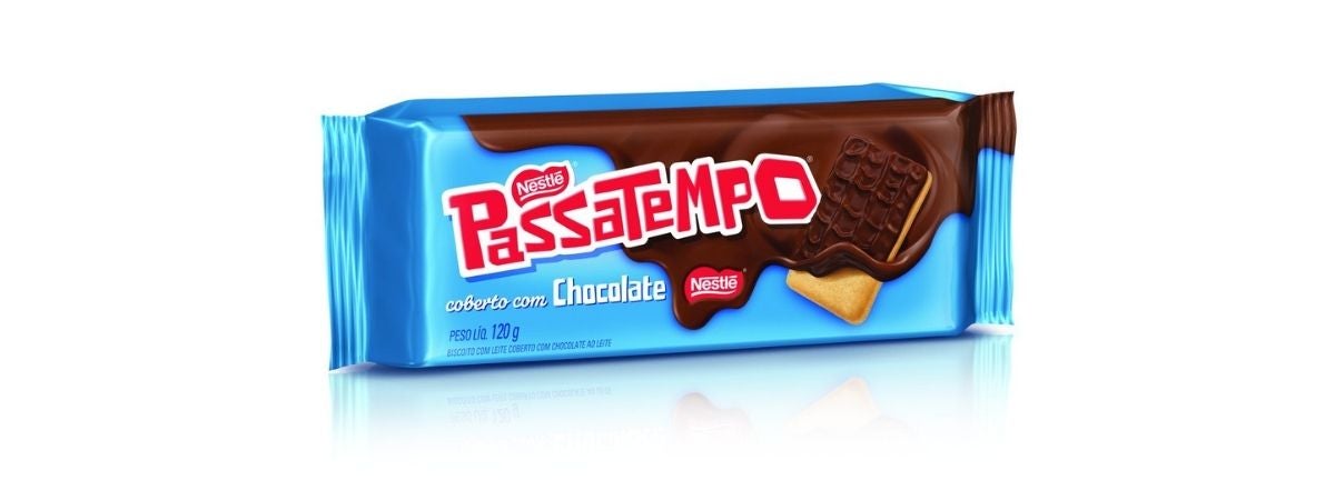 Biscoito Passatempo Coberto