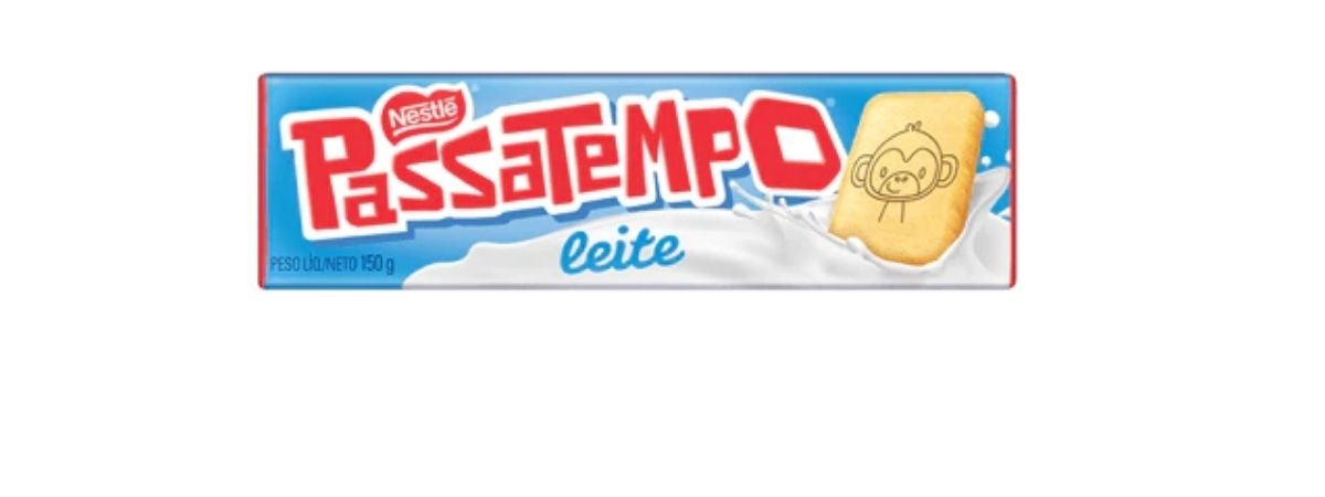 Biscoito Passatempo Seco e Doce Leite