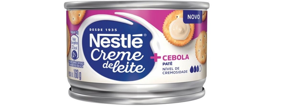 Patê de Creme de Leite Nestlé + Cebola