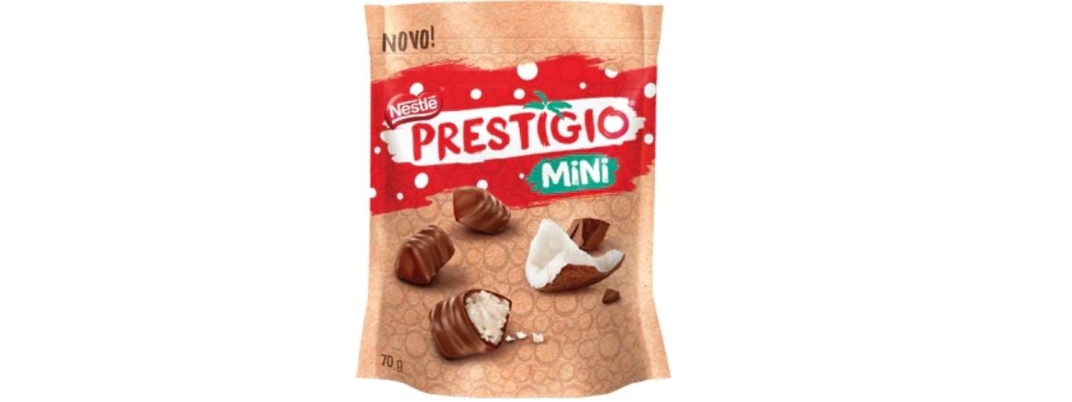 PRESTIGIO. Mini Chocolate recheado com coco