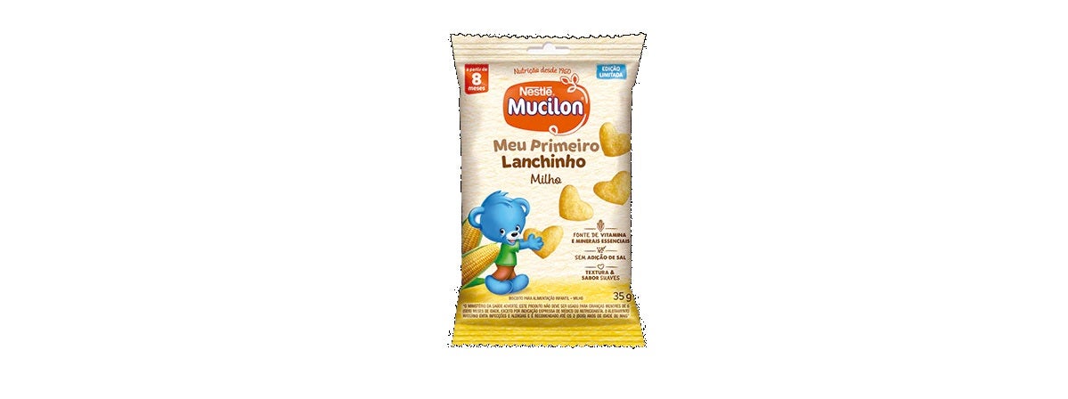 Mucilon Meu Primeiro Lanchinho Milho