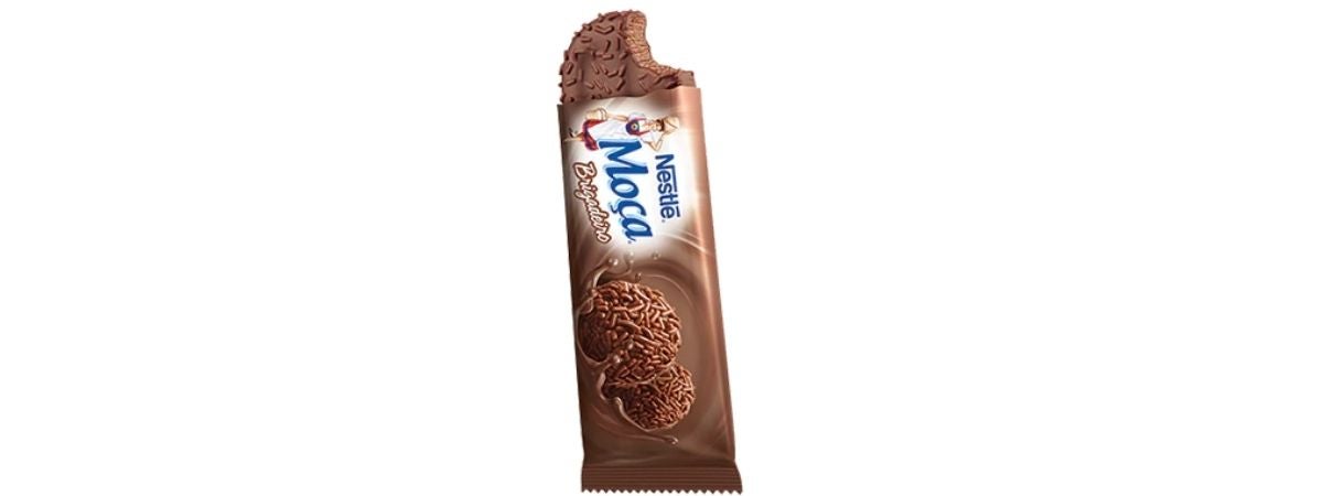 Sorvete Moça Brigadeiro Picolé