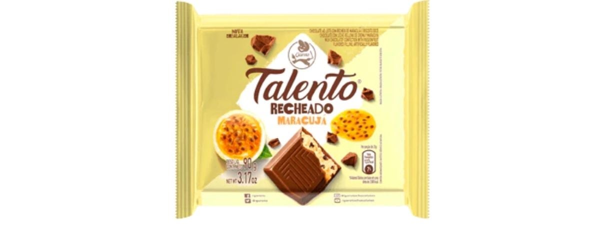 Talento Recheado Torta de Maracujá