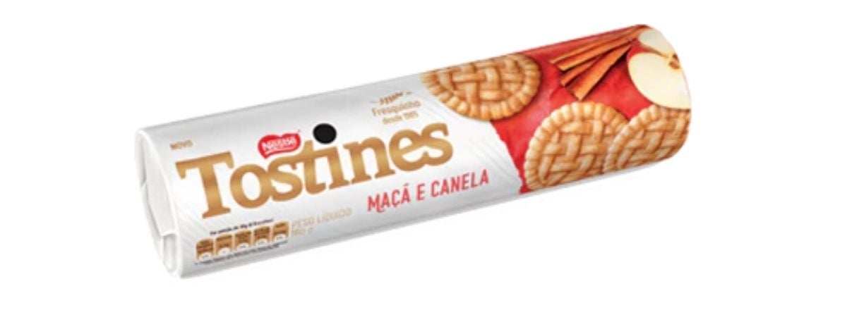 Tostines Biscoito Maçã e Canela