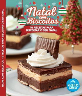 Recipe Natal com Biscoitos Card Image