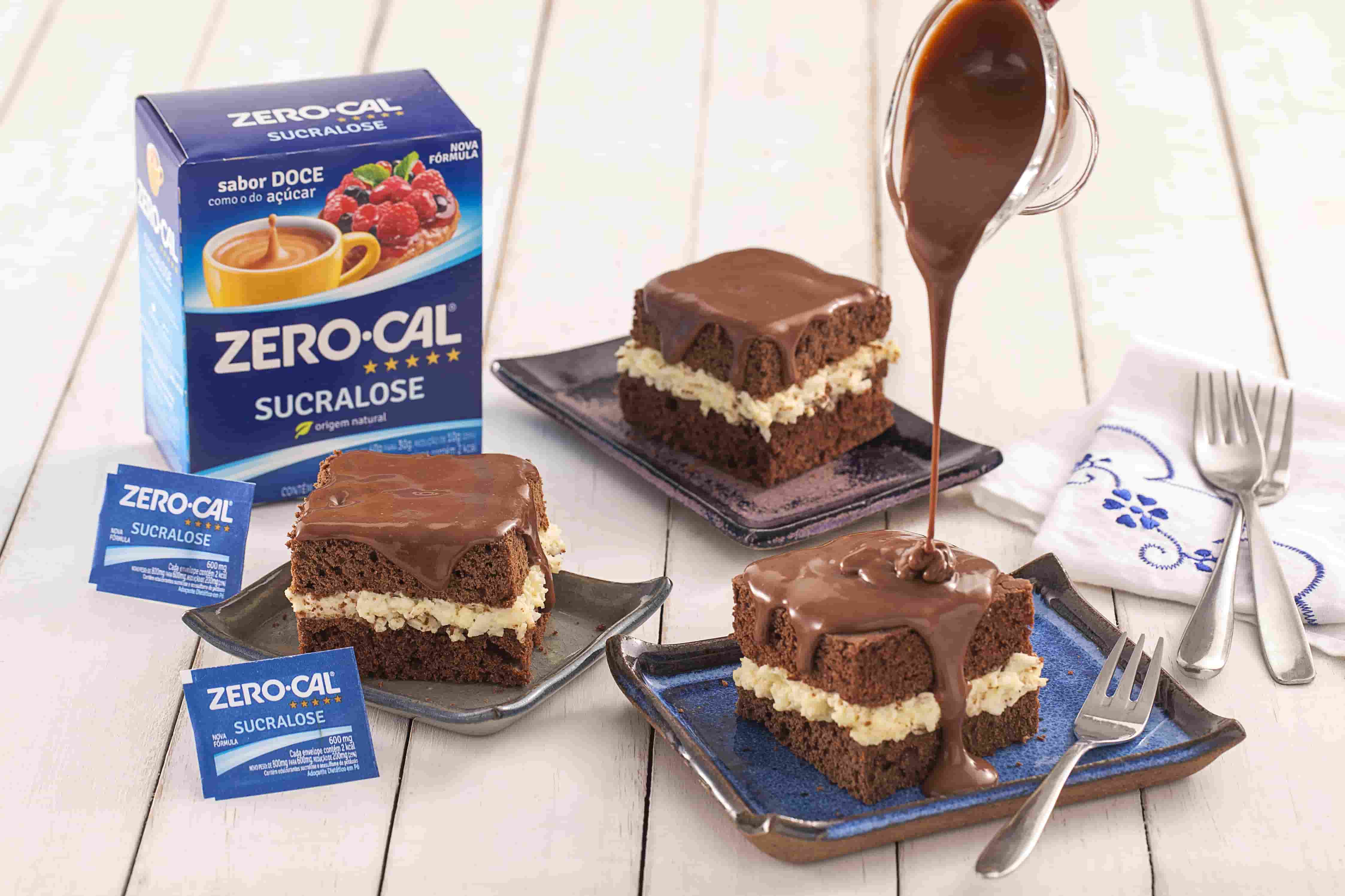 Bolo Prestigio com Zero-Cal
