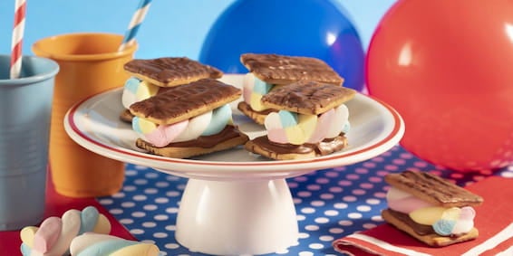 Receitas com marshmallow: S’mores de Passatempo Coberto