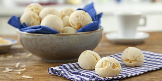 Pão caseiro: Pão de Queijo Molico