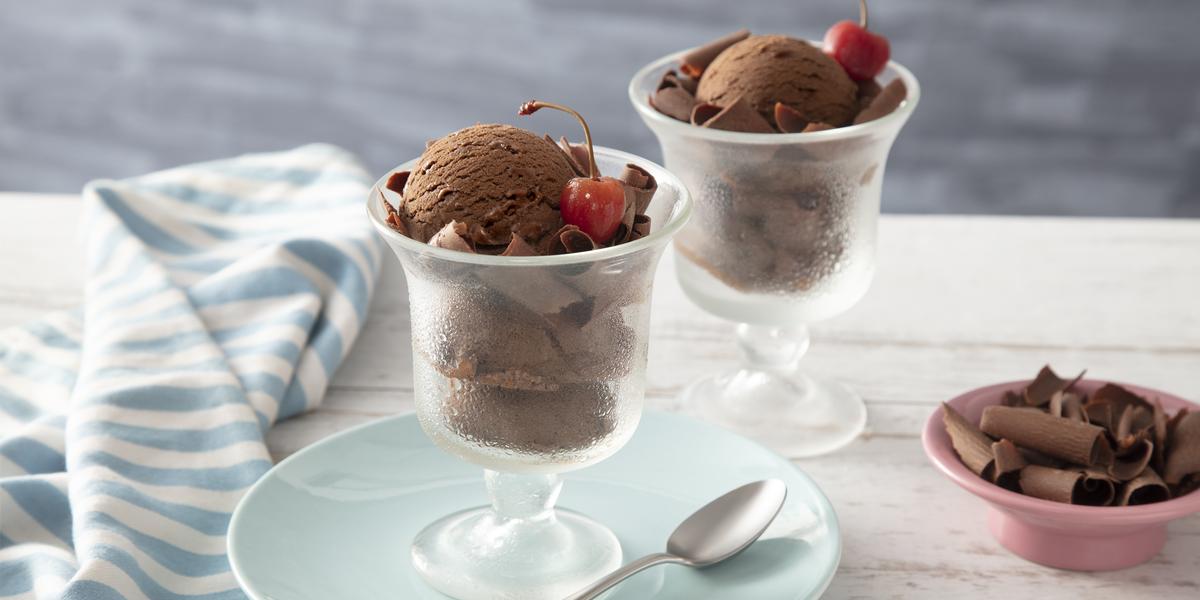 Sorvete de Chocolate Moça