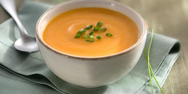 Receitas com abóbora: Sopa Creme de Abóbora Nutren