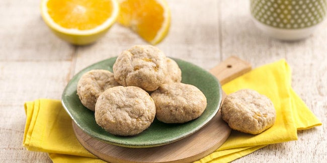 Receitas de banana: Biscoitinhos de Banana com Laranja