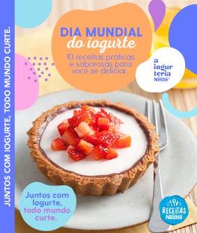 Recipe E-book A Iogurteria Nestlé: Dia Mundial do Iogurte Card Image