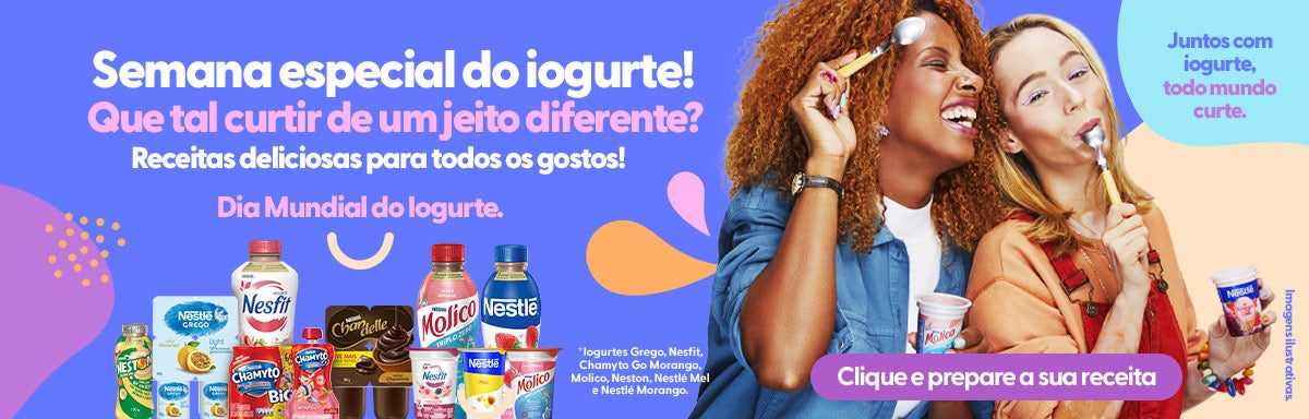 A Iogurteria Nestlé: Dia Mundial do Iogurte
