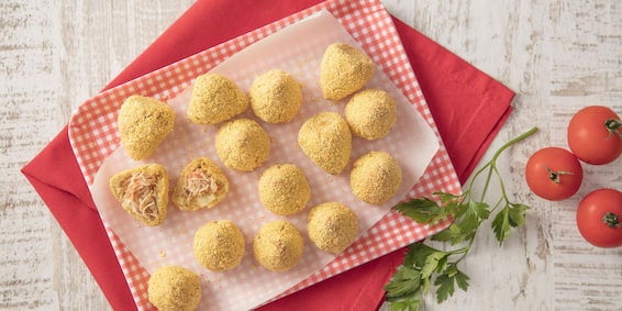 Coxinha Assada de Batata-Doce