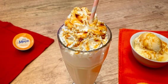 Milkshake de Cappuccino Doce de Leite