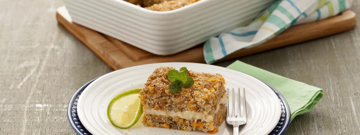 Quibe de Quinoa Recheado Molico
