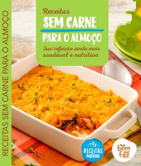 Recipe Receitas sem carne para o almoço Card Image