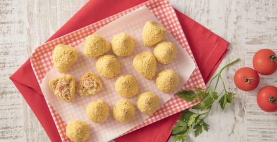 Coxinha Assada de Batata-Doce