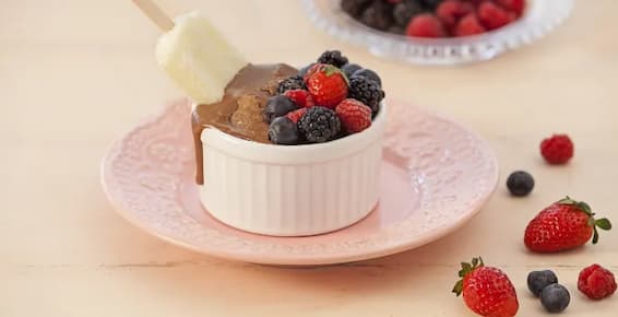 Receitas de Picolé: Grand Gateau com Frutas Vermelhas