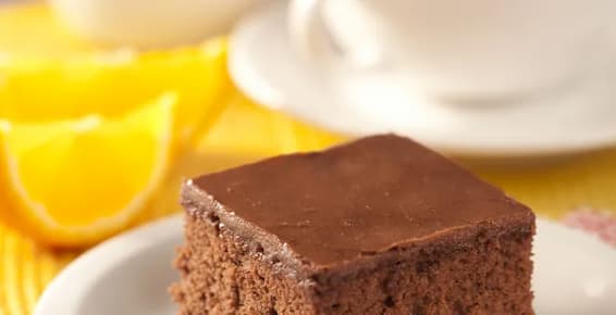 Bolo de Nescau e Laranja