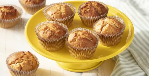 Cupcake de Iogurte e Laranja