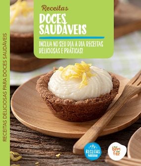 Receitas Doces Saudáveis: Inclua no seu dia a dia receitas deliciosas e práticas