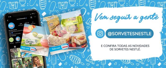 Banner Sorvete Nestlé