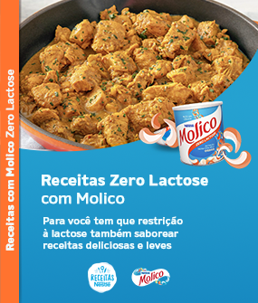 Recipe Receitas Zero Lactose com Molico Card Image