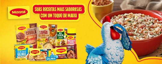Suas receitas mais saborosas com um toque de Maggi