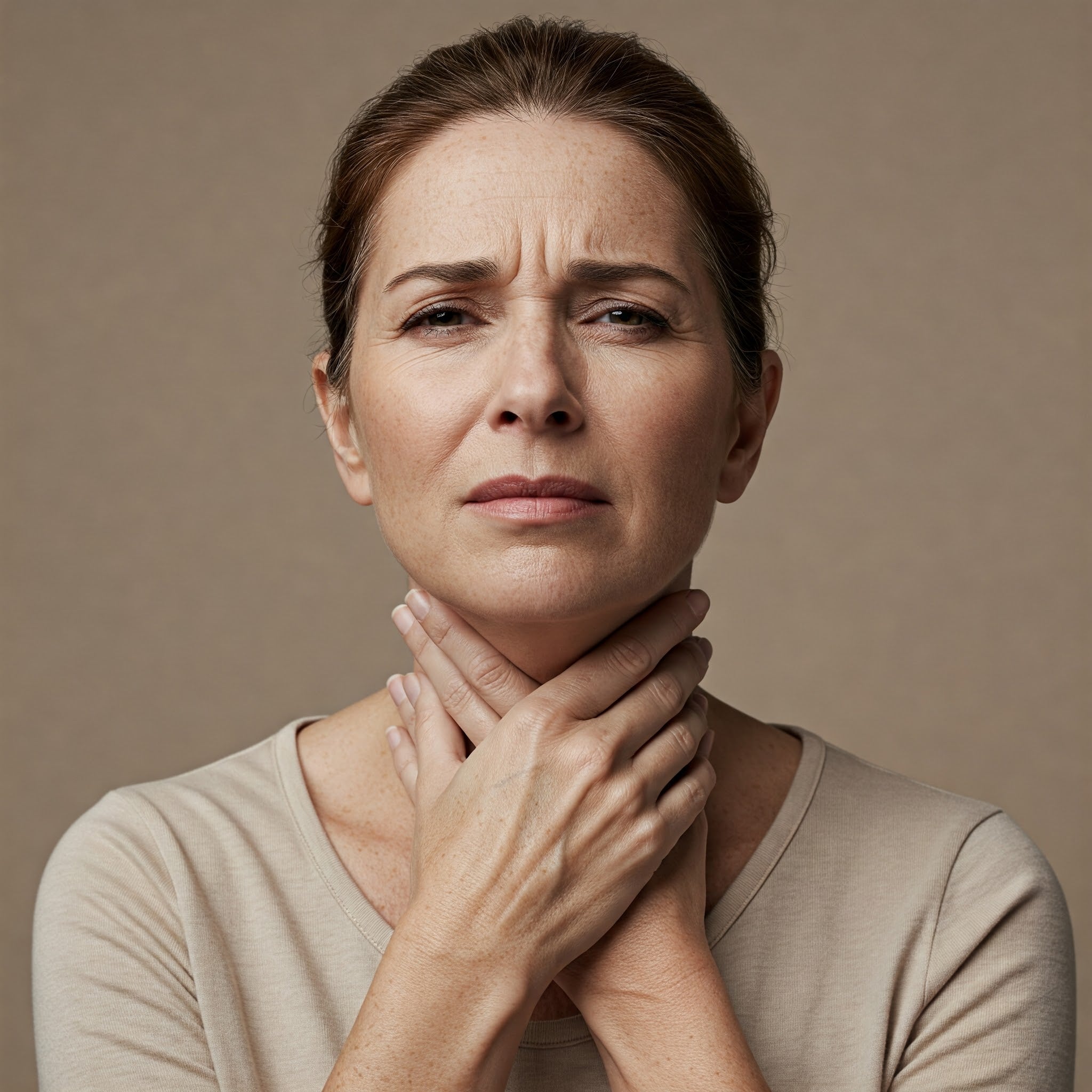 garganta inflamada