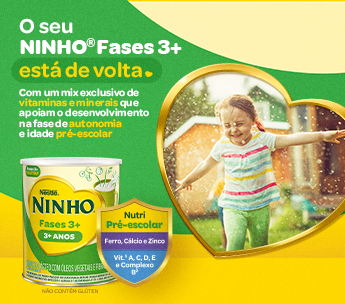  Receitas com Ninho® Fases 3+
